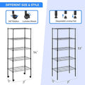 5 Tier Storage Shelves, 21