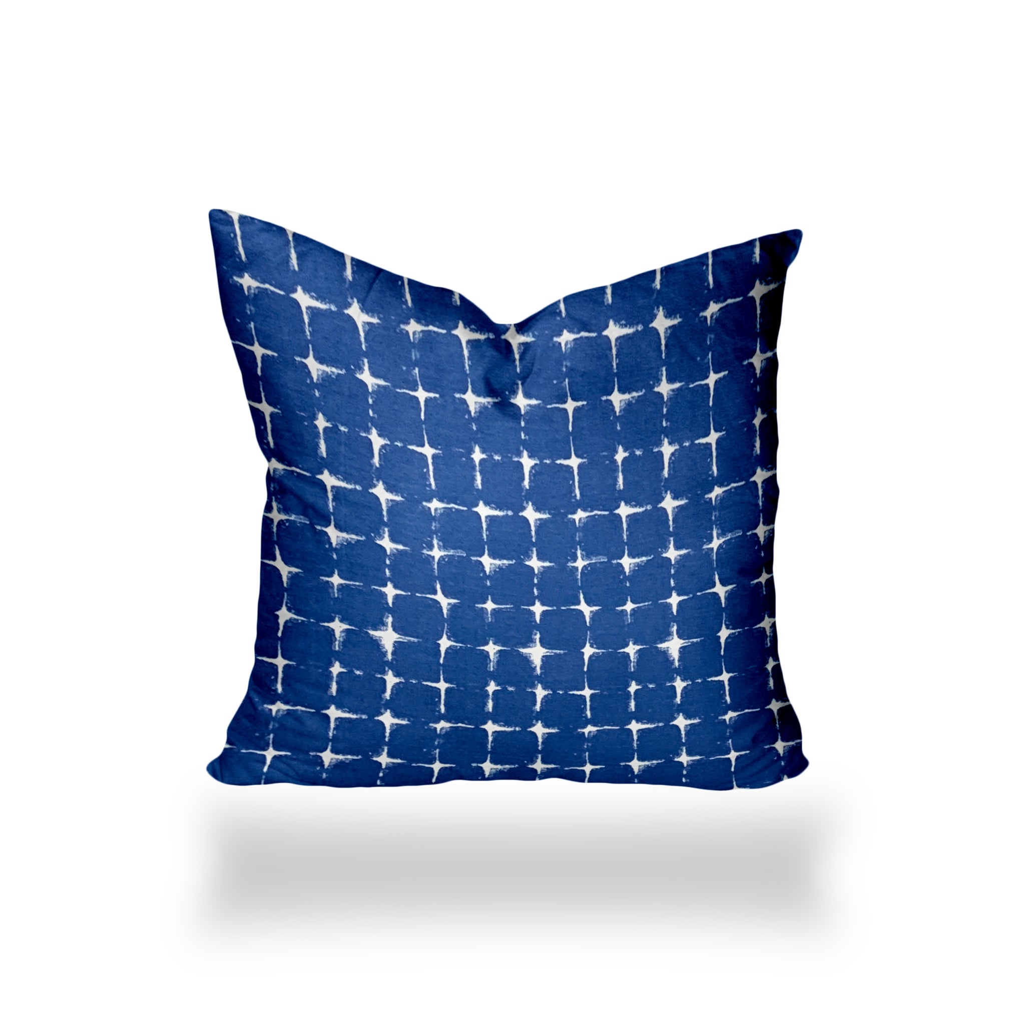 Flashitte Indoor Outdoor Soft Royal Pillow, Sewn Closed, 17X17 Multicolor Polyester