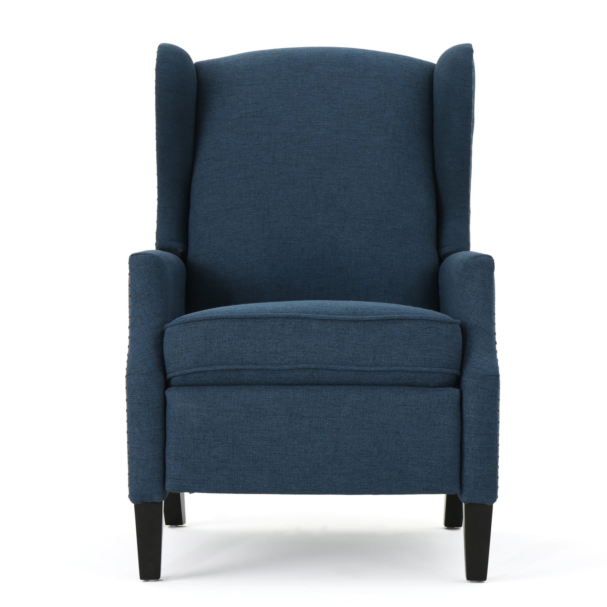 Recliner Navy Blue Fabric