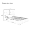 Upholstered Platform Queen Size Hydraulic Storage Bed, Lift Up Storage Bed With Rgb Led Light, Pu Leather Headboard And Footboard, No Box Spring Needed, White Queen White Wood Metal