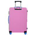 Hardshell Luggage Sets 3 Pcs Contrast Color Suitcase With Spinner Wheels And Tsa Lock 20