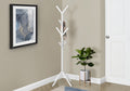 Coat Rack, Hall Tree, Free Standing, 8 Hooks, Entryway, 70