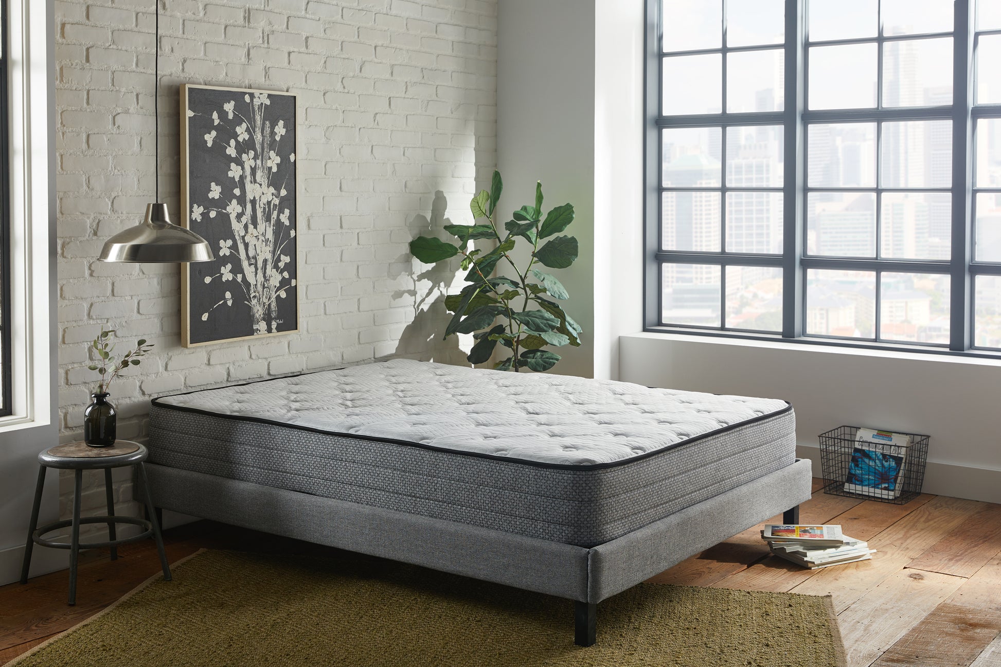 10" King Mattress With Gel Memory Foam 884 Pocketed Coil White Gray Memory Foam And Polyurethane Foam Fabric King