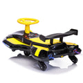 12V Kids Ride On Electric Toy,360 Degree Drift In Place,Spray Function,Front&Side Lights Design,Usb Mp3,Bluetooth,Music, 3.73 4.35 Mph,Easy Installation,Ultimate Cool Operation For Kids Aged 3 . Black 100 149 Lbs Polypropylene