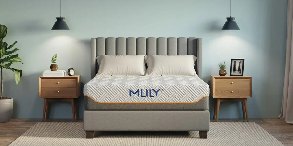 Mlily Fusion Supreme 11.5" Hybrid Luxury Mattress Queen Medium White Foam Spring Queen