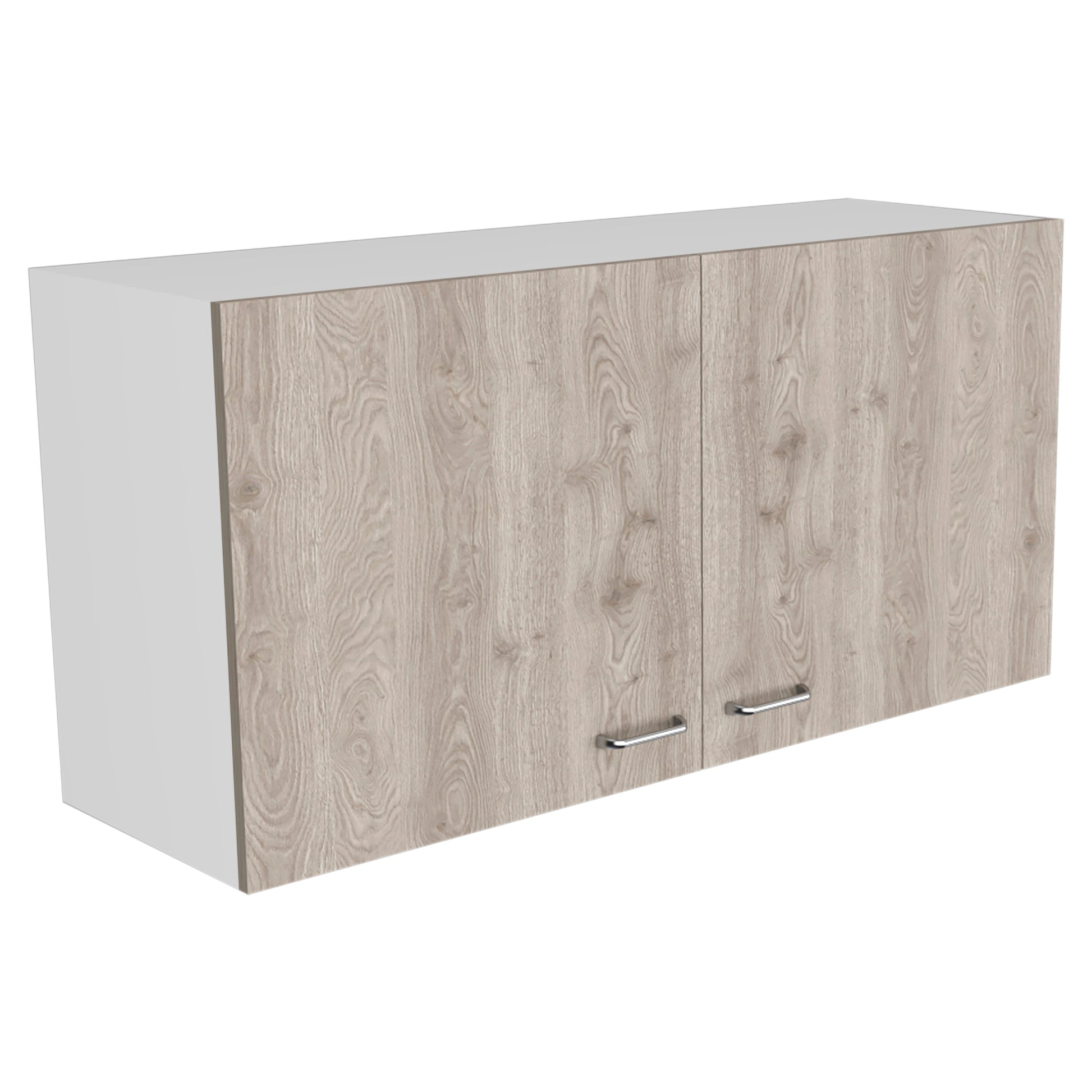 Oklahoma Wall Cabinet, Two Doors Multicolor Kitchen Contemporary Pine Melamine Engineered Wood