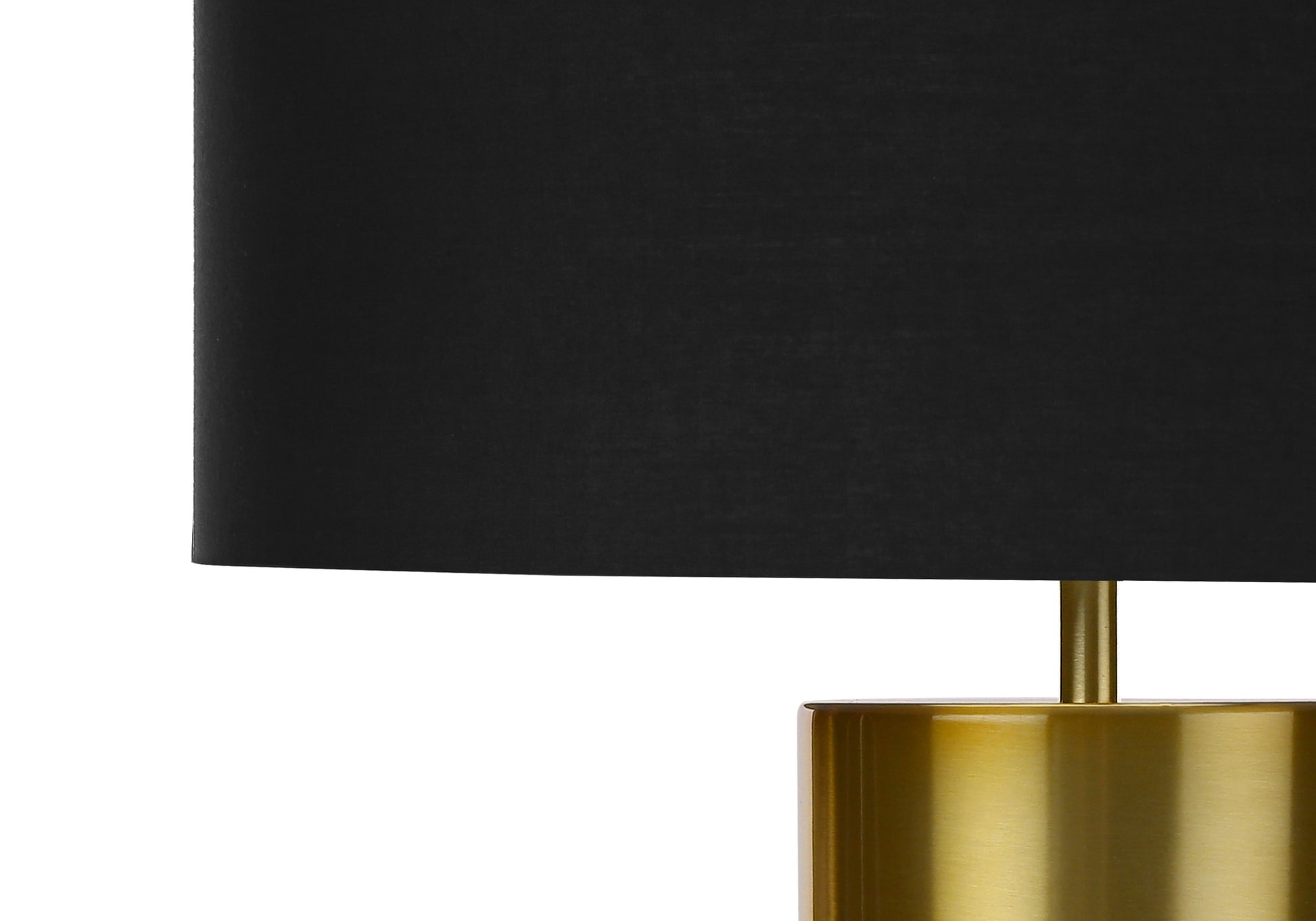 Lighting, 25"H, Table Lamp, Black Concrete, Black Shade, Contemporary Black Concrete