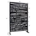 Outdoor & Indoor Privacy Screen Metal Privacy Screen 76