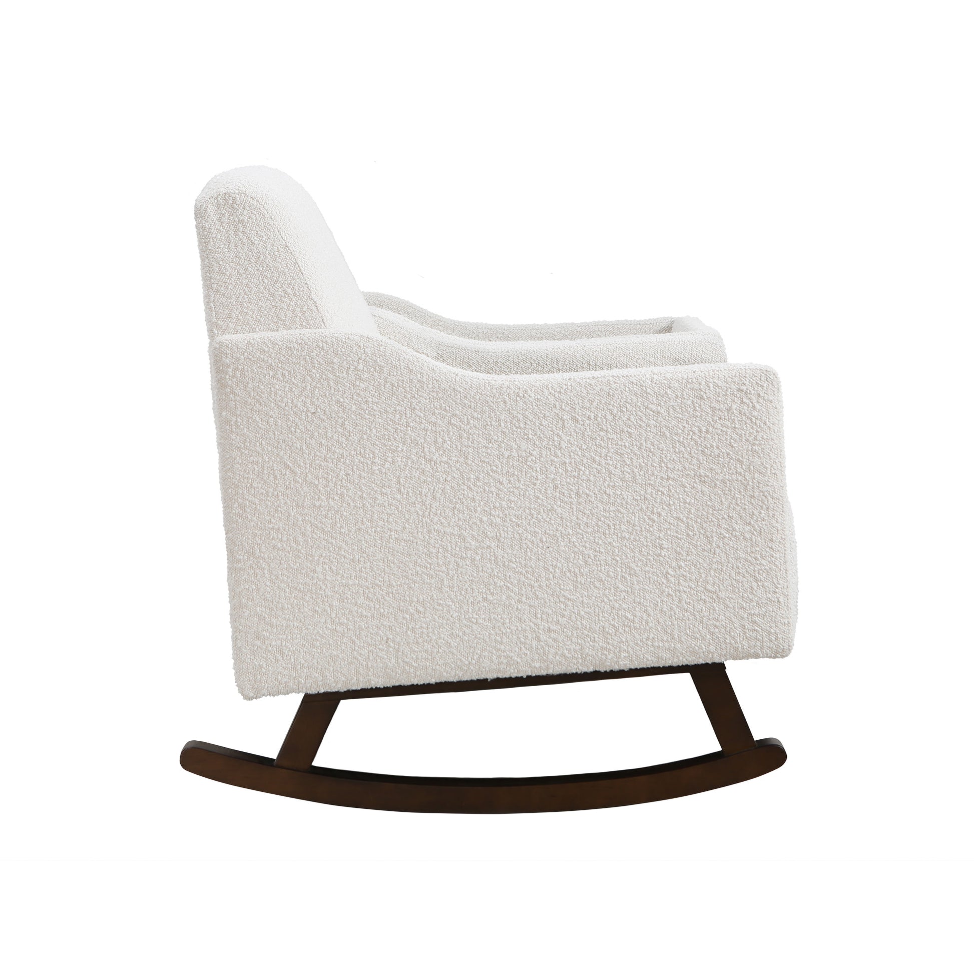 Emerson Nursery Rocker In Cream Boucle Cream Fabric