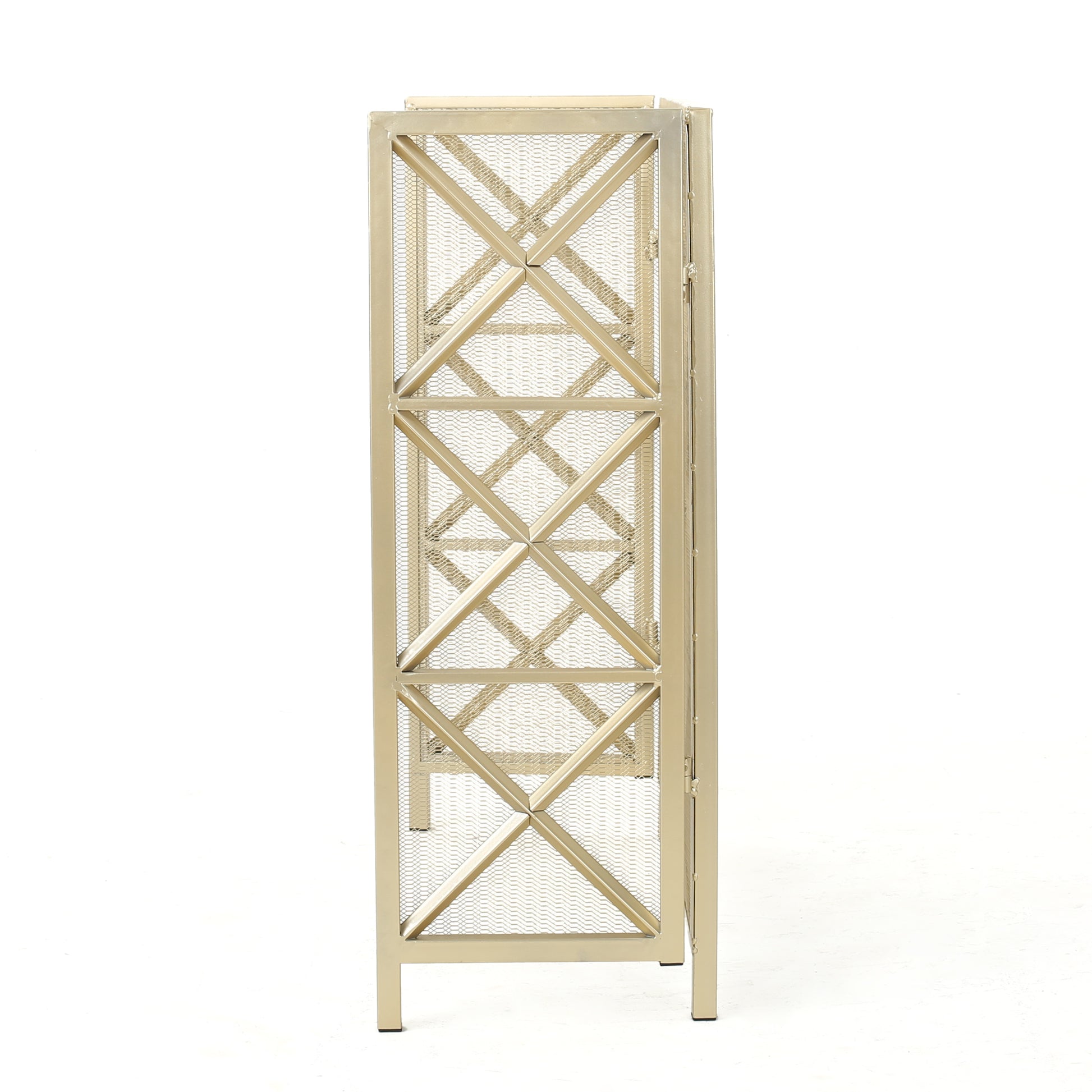 Fire Screens Gold Iron