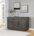 Riverdale Server Dark Grey Dark Gray Wood