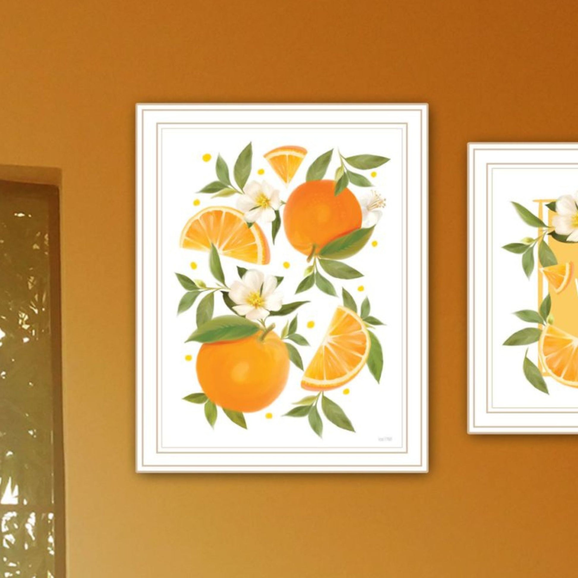 "Take Me Where Summer Never Ends So I Can Always Smell Orange Blossoms " Framed Wall Art For Living Room, Wall Art Print For Home Decor, Bedroom Wall Art By House Fenway Multicolor Wood Paper