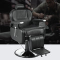 Heavy Duty Reclining Barber Chair,All Purpose Hydraulic Recline Barber Chair Salon Beauty Styling Chair360 Swivel&Height Adjustable,For Barber Shop & Beauty Salon,Spa Tattoo Styling Equipment,Black