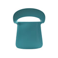 Katherina Injection Molding Pp Chair Set Of 2 Teal Polypropylene