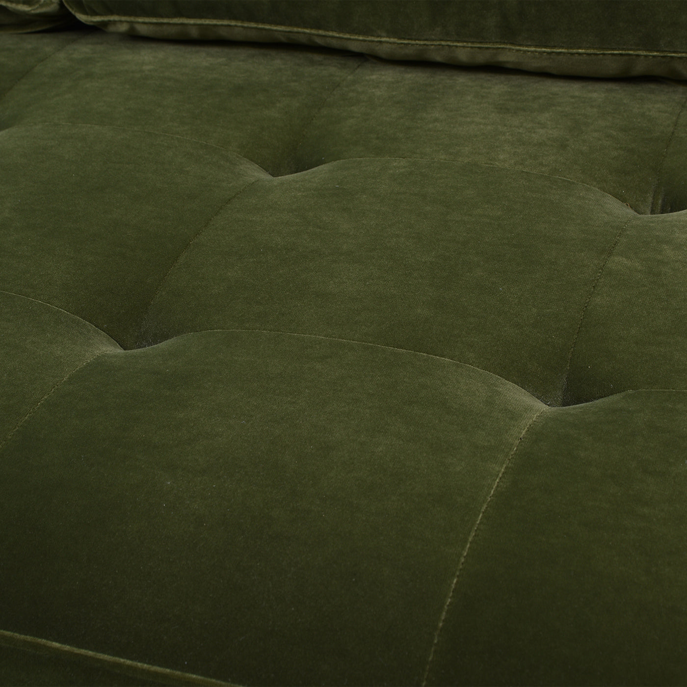 Nicholas 83.5" Mid Century Modern Sofa, Olive Green Performance Velvet Olive Green Foam Velvet 3 Seat