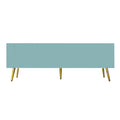 Modern Shoe Storage Bench With Hidden Storage And Upholstered Cushions For Bedside, Living Room And Entryway Light Blue Light Blue Mdf Metal