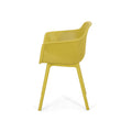 Lotus Chair Yellow Polypropylene