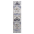 2X8 Cream Gold Medallion Non Shedding Living Room Bedroom Dining Home Office Stylish And Stain Resistant Area Rug Cream Polyester