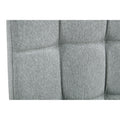 Linen Tufted Dining Room Chairs Set Of 6, Accent Diner Chairs Upholstered Fabric Side Stylish Kitchen Chairs With Metal Legs And Padded Seat Gray Gray Mdf Metal
