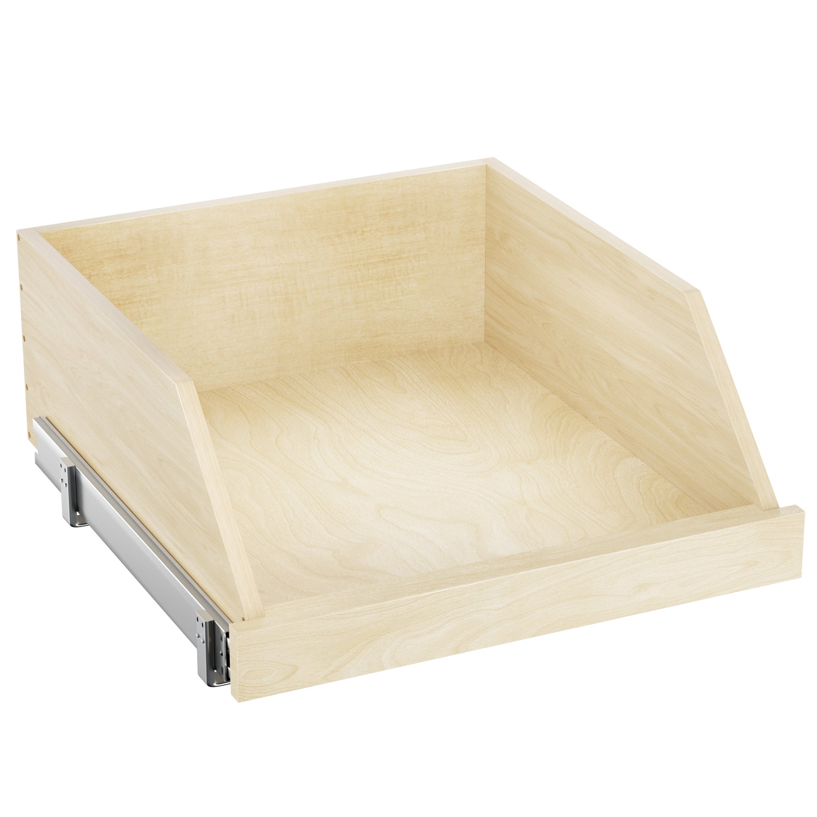 Pull Out Cabinet Organizer High Drawer 19 " W X 21" D Hard Close Wood Slide Out Shelves Cabinet Storage And Organizer With Full Extension Rail Slides Pull Out Drawer For Kitchens Cabinet Pantry Wood
