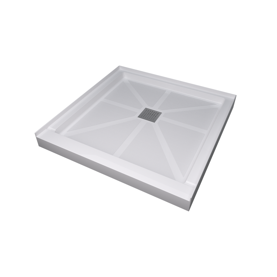 Glasstone Shower Base Smc Solid White Finish 3636 White Bathroom Stainless Steel