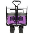 480Lbs Collapsible Wagon With Canopy,Wagon Stroller With 7