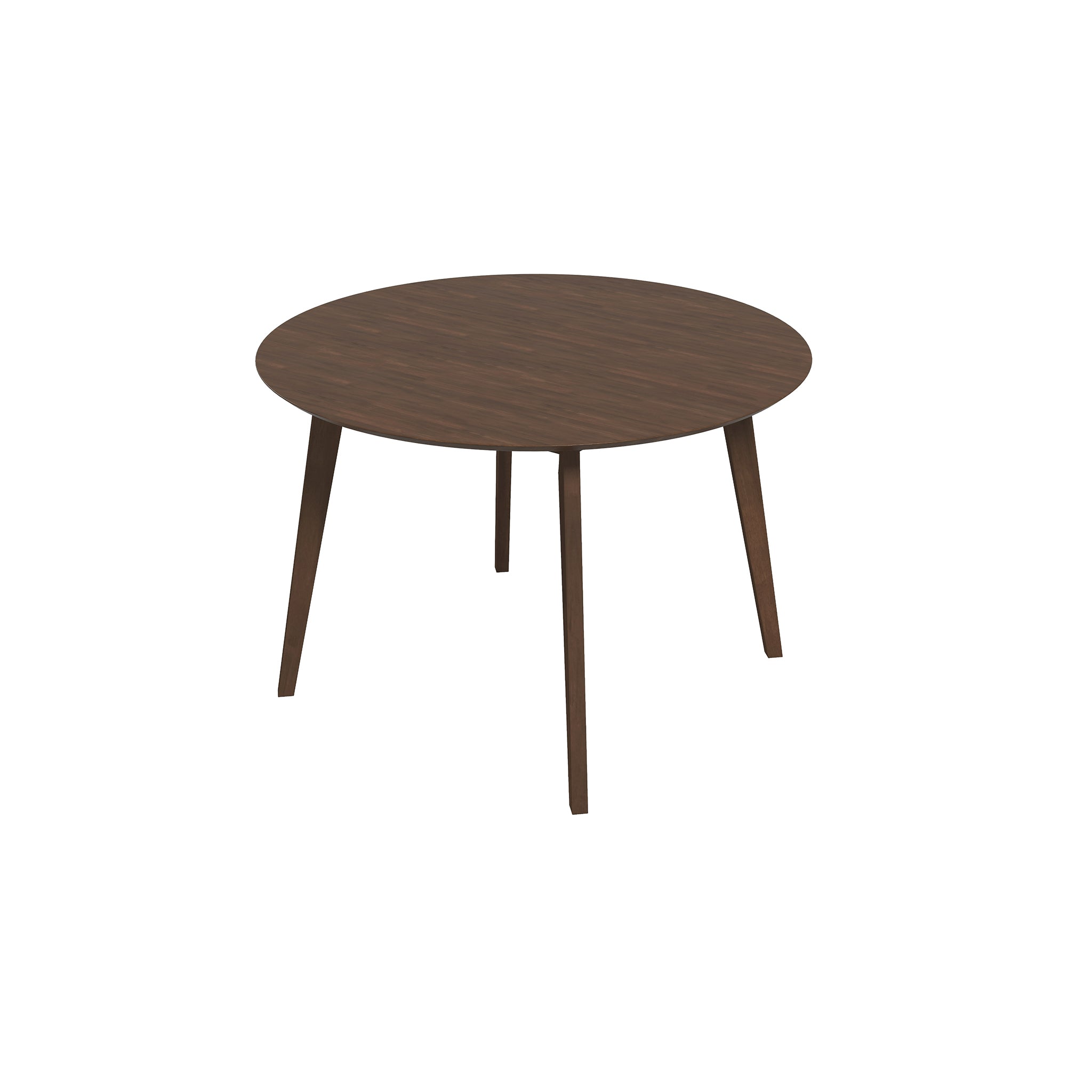 Alina Dining Table Walnut Brown,Dark Brown Seats 4 Brown Walnut Oval Solid Wood