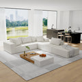 Modern Upholstered Sectional Sofa Couch Set,Modular 132