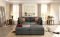 Modern Large Sectional Sofa, U Shape Modular Sectional Couch With Storage Function,123