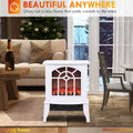 Homcom Electric Fireplace Stove, 18