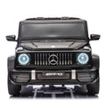 24V 2 Seater Kids Ride On Car Licensed Mercedes Benz G63 Powerful 4Wd For Kids Ages 3 8, With 7Ah Big Battery, Remote Control, Soft Braking, 4 Wheel Suspension, Led Headlight & Music,Black Black Polyethylene