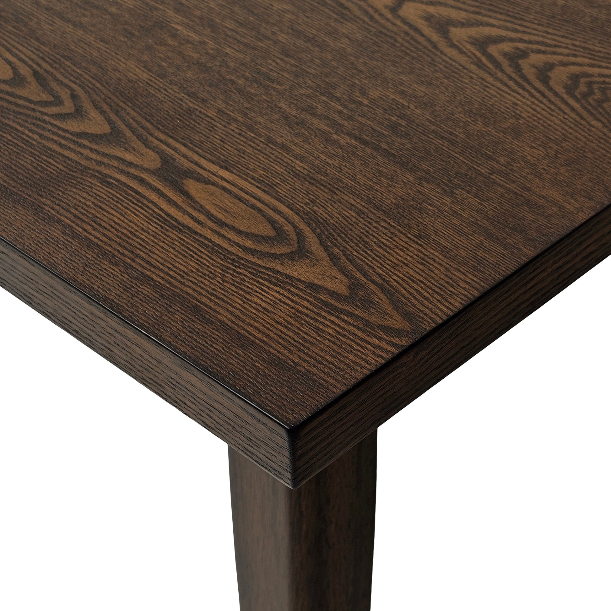 Indoor Wood Dining Set,Dining Chairs Set Of 6 Dining Table Brown Brown Rubber Wood