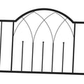 Outsunny Metal Trellis Arbor Arch For Climbing Plants With Garden Bench, Grow Grapes & Vines, Patio Decor & 2 Person Outdoor Interlacing Decorative Seating With Tips, 484 Lbs. Weight Capacity, Black Black Metal