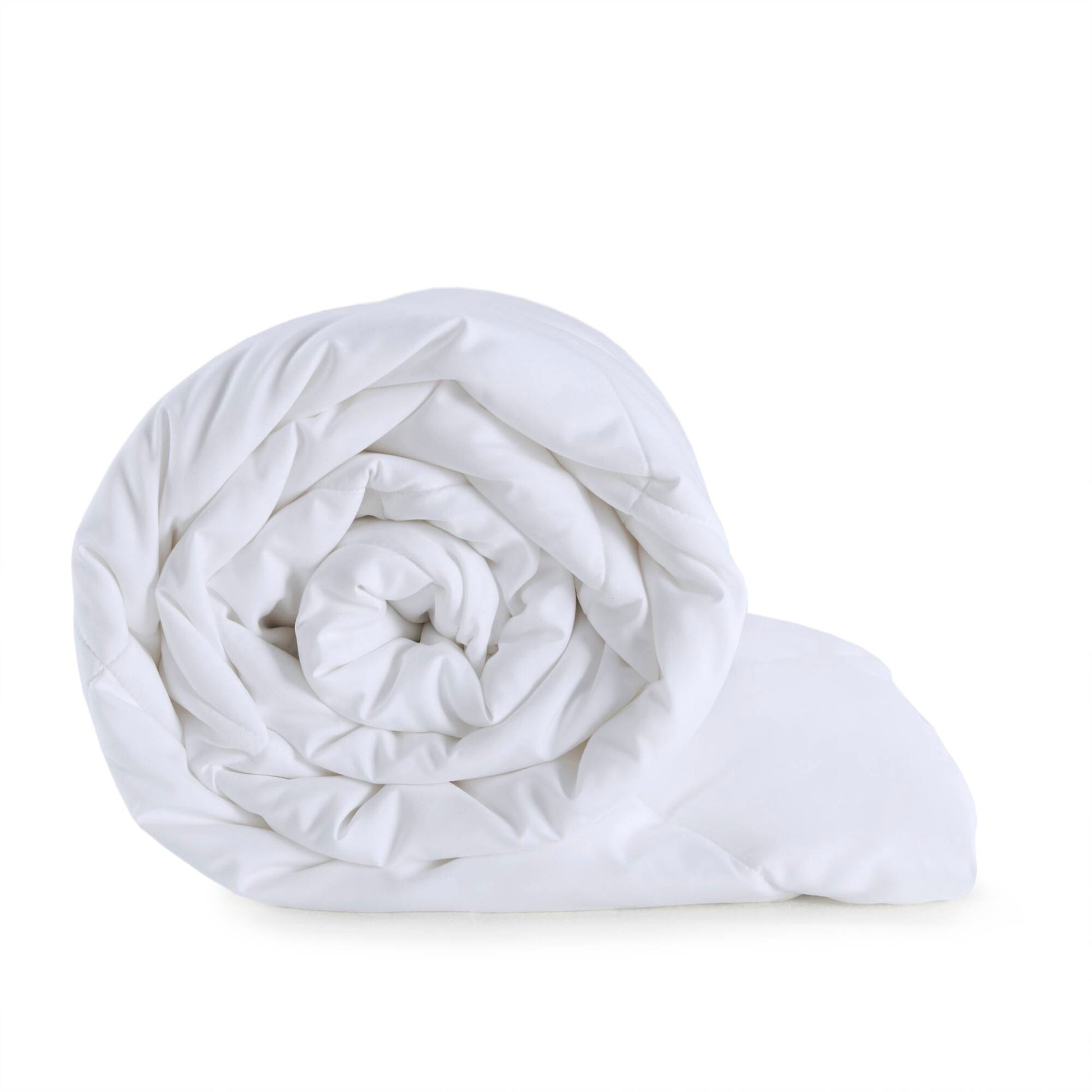 Oversized Down Alternative Comforter White Full Queen White Nylon