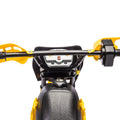 12V Kids Ride On Electric Toy Motorcycle,Rear Suspension,Twist Grip Throttle,Slow Start,Removable Training Wheels,Indie Music Box With Horn And Engine,Simulation Of Dirt Bike Modeling For Kids 3 8. Yellow 50 99 Lbs Polypropylene