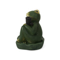 Frog Umbrella Base Green Concrete