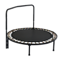 Xtp002 Assembled Children'S Trampoline Happy Expression Outdoor And Indoor For Kids Age 3 7 Blue Steel