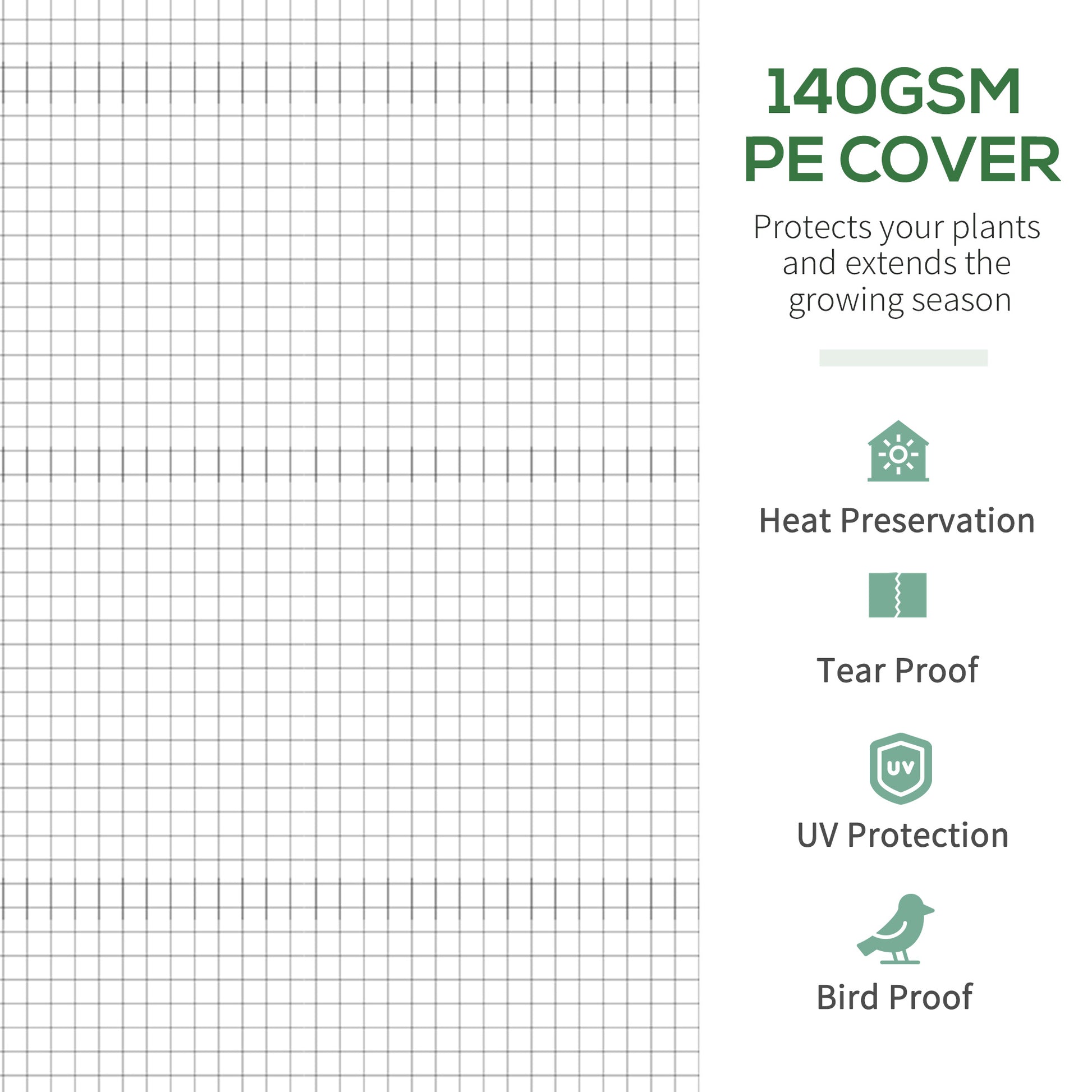 Outsunny 11.5' X 10' X 6.5' Walk In Tunnel Greenhouse, Green House With Zippered Mesh Door, 7 Mesh Windows & Roll Up Sidewalls, Upgraded Gardening Plant Hot House With Galvanized Steel Hoops, White