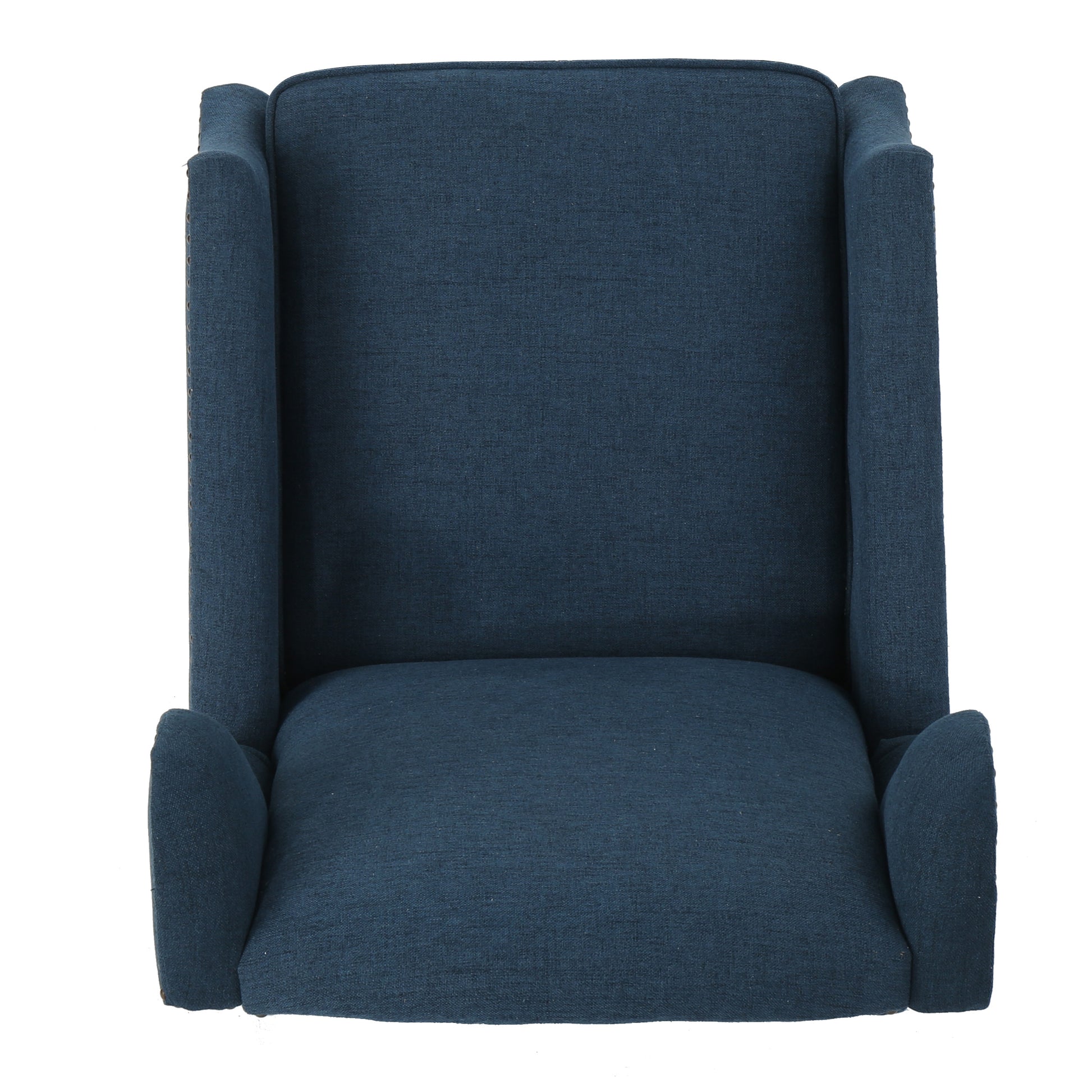 Recliner Navy Blue Fabric