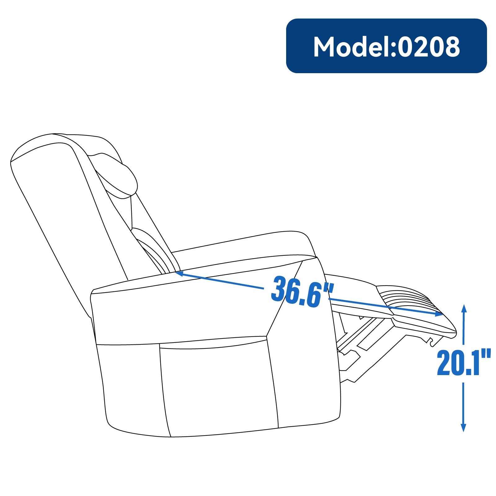 Blue Swivel And Rocker Power Recliner Chair With Lumbar And Neck Support Pillow, Heavy Duty Motion Mechanism With Usb And Type C Ports Blue Polyester Power Push Button Metal Primary Living Space Medium Firm Tight Back Heavy Duty American Design Pine