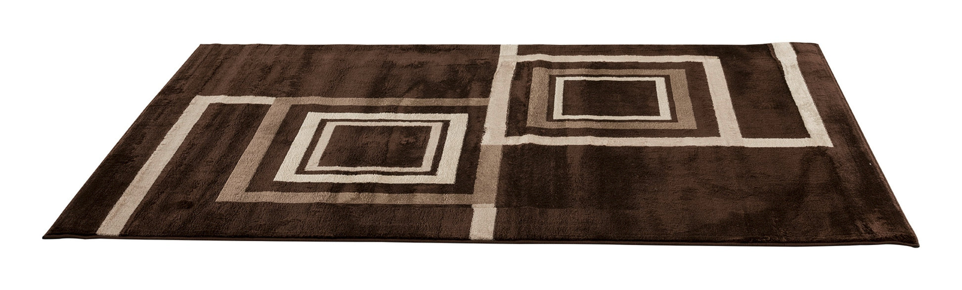 Jersey Area Rugs, Carpets For Livingroom, 5X7 Area Rugs ,1925 Brown Rectangle 5&7 Brown Contemporary Abstract Polypropylene