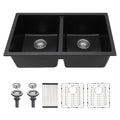 Quartz Kitchen Sink 33X19