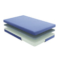 7Inch Twin Mattress And Pillow Setfabric Gel Infused Memory Foam Mattress, Blue, Mattress In A Box Blue Bedroom Foam Twin