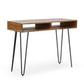 Desk Natural Wood Metal