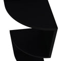 Rosebud Corner Floating Shelf: Modern Full Wall 4 Shelf Unit 4 Black Corner Vertical Primary Living Space Open Back Wood Contemporary,Modern Pine Particle Board Particle Board