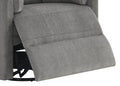 Sagen Glider Recliner W Swivel, Charcoal Chenille Lv01879 Charcoal Chenille