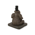 Elephant Umbrella Base Gray Concrete