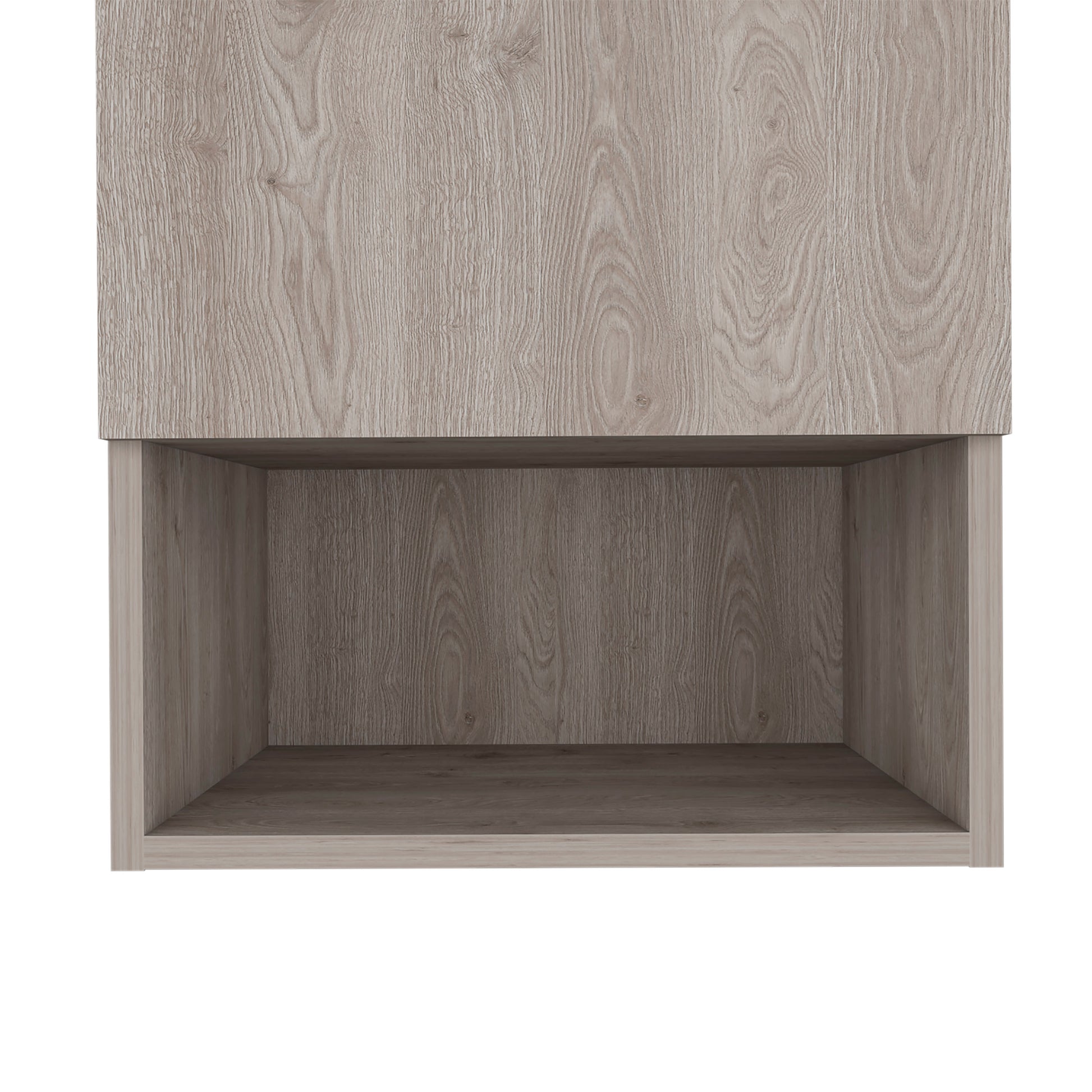 Alaska Medicine Cabinet, With Three Storage Shelves, Single Door Cabinet Beige Bathroom Modern Mdf Engineered Wood