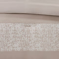 7 Piece Chenille Jacquard Comforter Set Taupe Queen Queen Multicolor Polyester