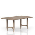 Counter Height Dining Table In Sand Colored Finish Sand Solid Wood Mdf